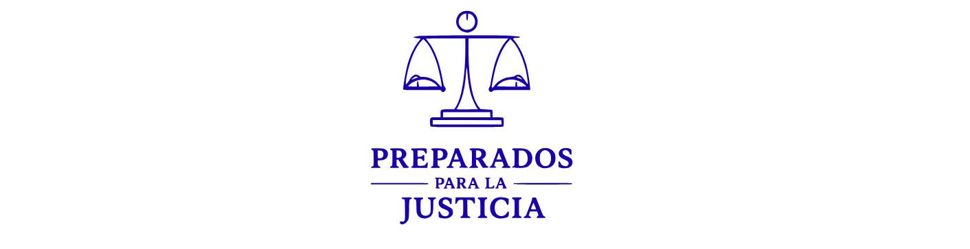 Logo Preparados para Justicia - cliente de FineWebs
