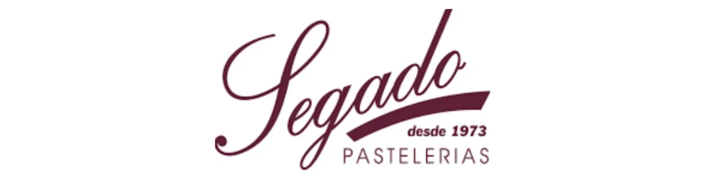 Logo Pastelerías Segado - cliente de FineWebs