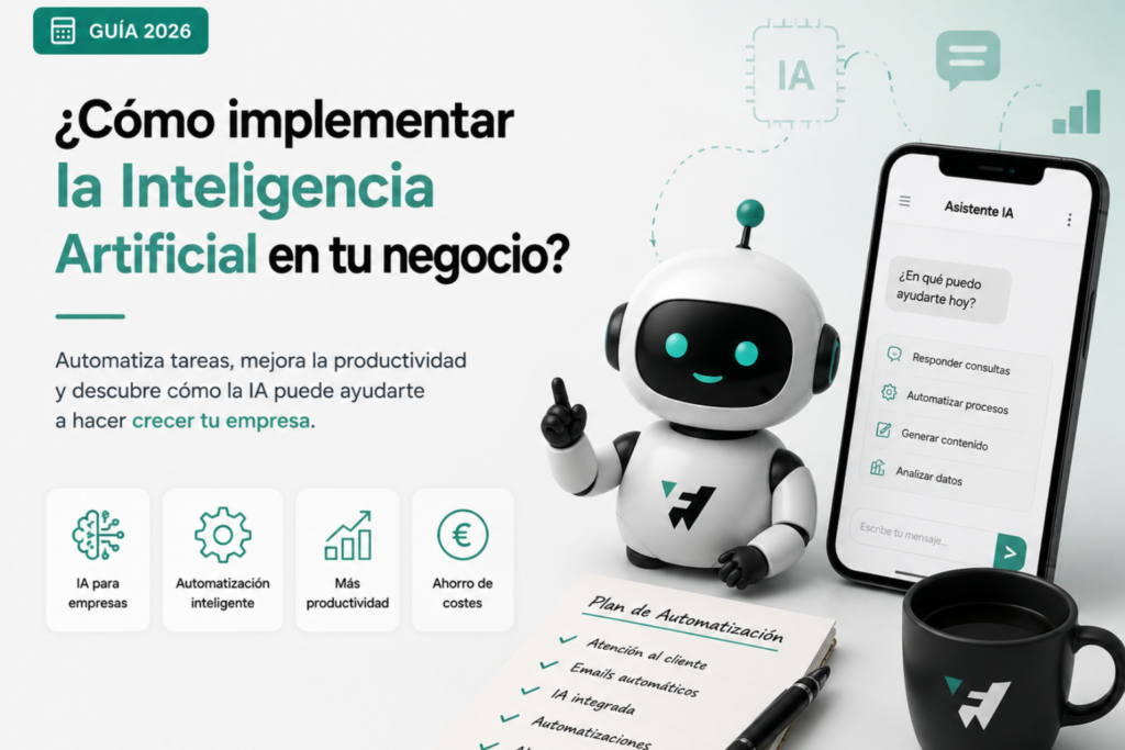 Cómo implementar la Inteligencia Artificial en tu negocio